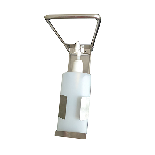 Stainless Steel Medical Elbow Operated Disinfectant Dispenser with Arm Lever